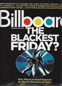 Billboard Magazine 6. Dezember 2008 The Blackest Friday Roy Orbison Tribute - Bild 1 von 5
