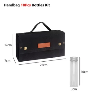 Outdoor Camping Spice Bottle Storage Bags Canvas Foldable Portable BBQ Picnic Se - Picture 1 of 18