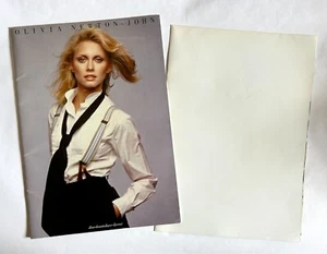 OLIVIA NEWTON-JOHN JAPAN TOUR 1978 CONCERT PROGRAM BOOK w/Poster Z22 - Picture 1 of 8