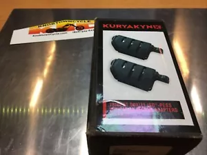 Kuryakyn Trident Dually ISO Pegs Black #1620-1080 - Picture 1 of 1