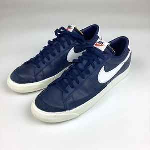 Nike Blazer Low '77 Vintage Midnight Navy Mens 12.5 - Picture 1 of 10