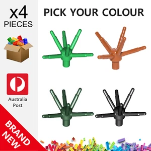 4x Genuine LEGO™ - Plant Flower Stem with Bar - 19119 New Parts - Picture 1 of 7