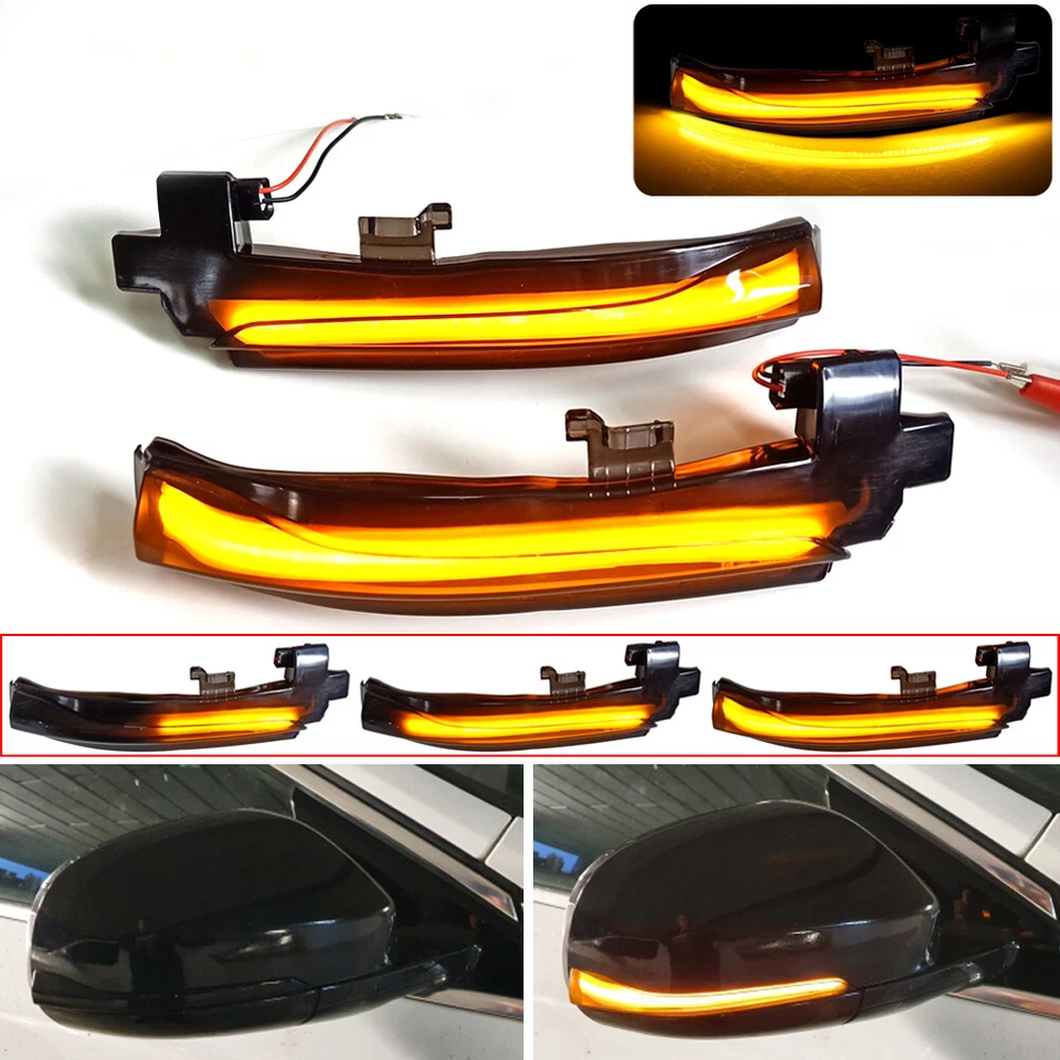 Luz LED dinámica intermitente para Volvo V40 Cross Country 2013 2014 2015-2019 Foto 1 de 4