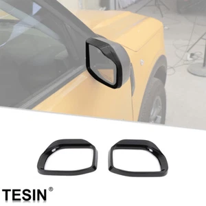 Marco decorativo cejas espejo retrovisor negro para Ford Bronco Sport 2021+/Maverick - Imagen 1 de 11
