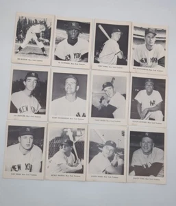 1962 - 1965 N.Y. Yankees team Issue (12)- Mantle, Maris, Ford - exc cond - Picture 1 of 7