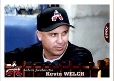2008 Salem Avalanche Grandstand #29 Kevin Welch Strength Coach NIU Softball Card
