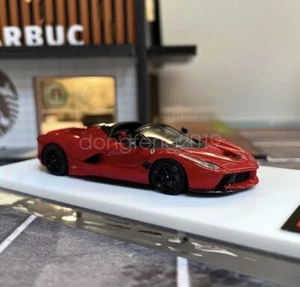 DMH 1:64 Red Laferrari Aperta Convertible Sports Model Diecast Resin Car Gift - Picture 1 of 8