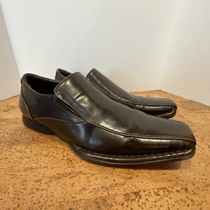 Bruno Marc Men's Giorgio-1 Dark Brown Leather Lined Dress Loafers Shoes - 12 - Picture 1 of 10