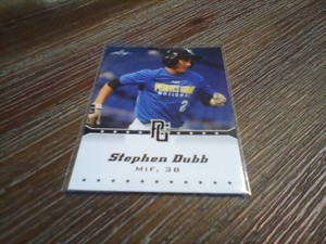 STEPHEN DUBB 💣⚾🌟 2013 LEAF PERFECT GAME 🌟⚾💣 ROOKIE PROSPECT