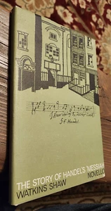Story of Handel's Messiah, by Watkins Shaw, HBDJ, 1963, 1st??, Illustrated - Picture 1 of 5
