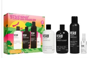 Verb Ghost All Star Set Light Weight Fine Hair Shinny Detangle Frizz - Picture 1 of 14