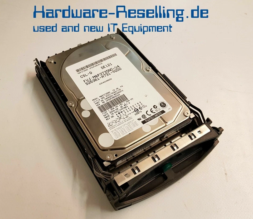 Fujitsu 73GB 10K 3.5" SCSI MAP3735NC CA06200-B23400FS - Immagine 1 di 1