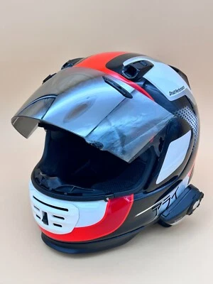 Arai DEFIANT Motorcycle Full Face Helmet With Scala Rider G9x/Size XL - Изображение 1 из 4