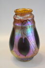 Gold Luster Vase With Heart Design & Vines. Saul Alcaraz