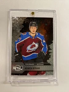 Bowen Byram /D Avalanche RC 2020-21 Metal Universe Base Rookie Card #120 - Picture 1 of 12