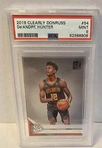 Tarjeta Clearly Donruss De 'Andre Hunter 2019 #54 PSA 9 grado como nueva - Imagen 1 de 4