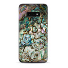 Skins Decal wrap for Samsung Galaxy S10e - Abalone Shell Gold underwater