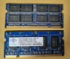 2X NANYA 1GB PC2-6400 2x 1GB NT1GT64UH8D0FN-AD  PC2-6400 Laptop RAM Memory