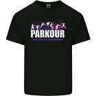Parkour Free Running Il Arte Di Movimento Uomo Cotone T-Shirt