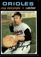 1971 Topps Clay Dalrymple Baltimore Orioles #617