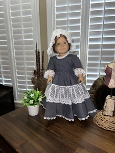 18 Inch Doll Historical Dress Outfit Handmade Felicity Elizabeth Times - Picture 1 of 8