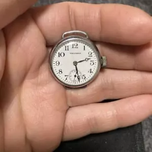 Waltham Analog Manual Men 1915 Antique Wristwatch, Non-Working Vintage 074746471 - Picture 1 of 6
