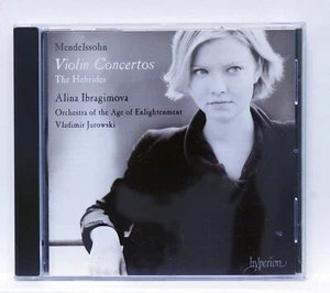 ALINA IBRAGIMOVA - MENDELSSOHN violin concertos - HYPERION CD NM - Imagen 1 de 2