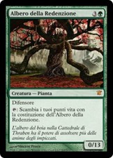 1X Tree of Redemption Innistrad NM/EX Italian MTG CARD