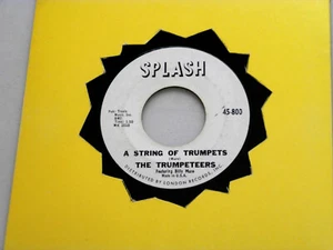 INSTRUMENTAL~ TRUMPETEERS~ A STRING OF TRUMPETS~ RARE WHITE LABEL~ VG++ - Imagen 1 de 1