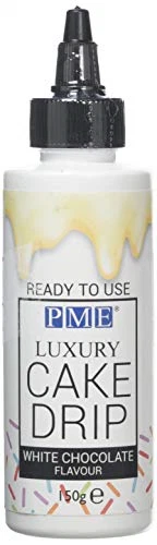 PME DS401 Luxury Cake Drip, White Chocolate - 150g