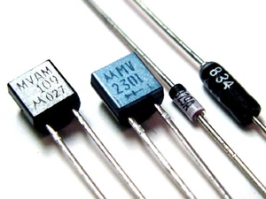 (8)pc VARACTOR (Vari-Cap) Assortment for AM & SW Bands (4 values / types x 2 ea) - Picture 1 of 1