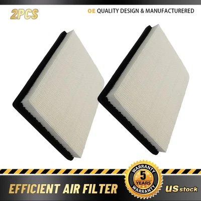 2 x Engine Air Filter for Chevy Impala Buick LaCrosse Century Regal Allure V6 - Image 1 of 4