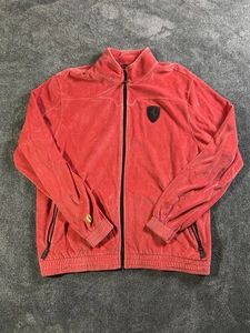 Scuderia Ferrari Jacket Mens XL Full Zip Fleece Racing Puma Formula 1 F1 Racing - Picture 1 of 9