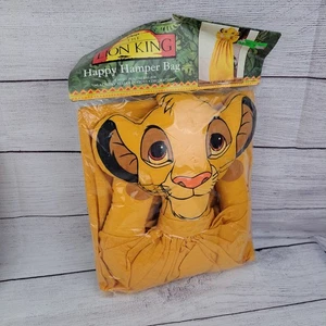 Vintage Disney Der König der Löwen Simba Happy Hamper Wäschesack New Old Stock - Bild 1 von 12