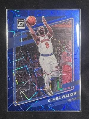 2021-22 Donruss Optic Blue Velocity #47 Kemba Walker Knicks - Imagem 1 de 2