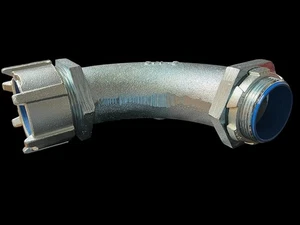 T&B Fittinge 5358 flüssigkeitsdicht 2/1/2" 90° Temperguss Winkelverbinder - Bild 1 von 4