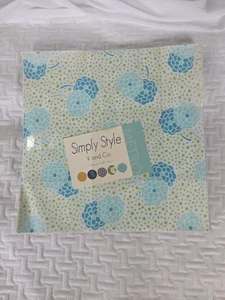Moda Tessuti - Torta Simply Style V e Co Strato 42-10"X10" Swatches 100% Cotone - Foto 1 di 9
