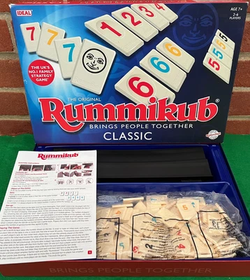 RUMMIKUB Classic Board Game Ideal 2014 - 100% complete VGC Christmas family fun! - Image 1 of 4