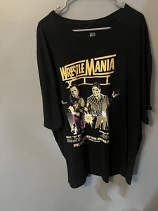 Wrestlemania Shirt Tshirt Tee Shawn Michaels Brett Hart 3XL 1996 - Picture 1 of 5