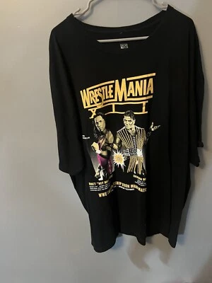 Camiseta Camiseta Wrestlemania Shawn Michaels Brett Hart 3XL 1996 Foto 1 de 4