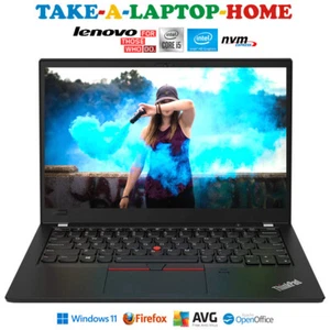 Lenovo X-Series Gaming Laptop Windows11 Pro NVMe Unità SSD 14,1" Schermo HD USB-C - Foto 1 di 11