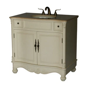 36-Inch Antique Style Single Sink Bathroom Vanity Model 2615-261BE  - Picture 1 of 3