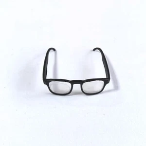 1/6 Scale Male Black Rimmed Glasses Model For 12" Action Figure Body - Picture 1 of 3