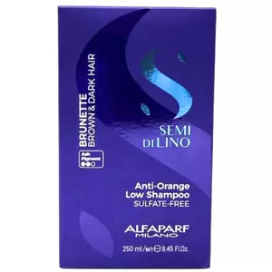 Alfaparf Semi Di Lino Anti-Orange Low Shampoo 8.45 oz For Brown & Dark Hair - Picture 1 of 1