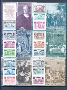 PORTUGAL 1992 EUROPA CEPT C.COLOMBO COMPLET SET PERFORED MNH - Picture 1 of 1