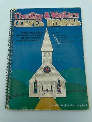 Himnario Country & Western compilado por Fred Bock 1972 7 x 4,5" alabanza y adoración Foto 1 de 4