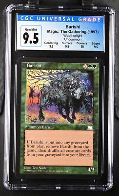 BARISHI Weatherlight U CGC 9.5 Q+ MTG [Nostalgium] - Image 1 of 2