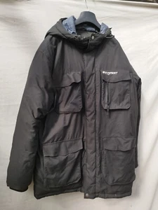 Chaqueta de Esquí Everest Advance Parka Llena de Plumón Negra Talla Grande Puffer Reino Unido - Imagen 1 de 9