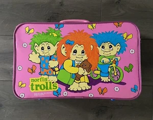 Vintage 1992 Norfin Trolls Imaginings Carry Case Gepäck Tasche Koffer RAR - Bild 1 von 8