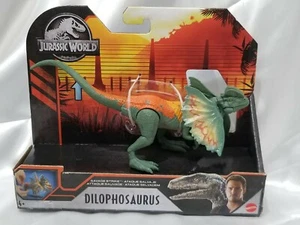Mattel Jurassic World Primal Attack Savage Strike Dilophosaurus 2020 nuevo/sellado - Imagen 1 de 3